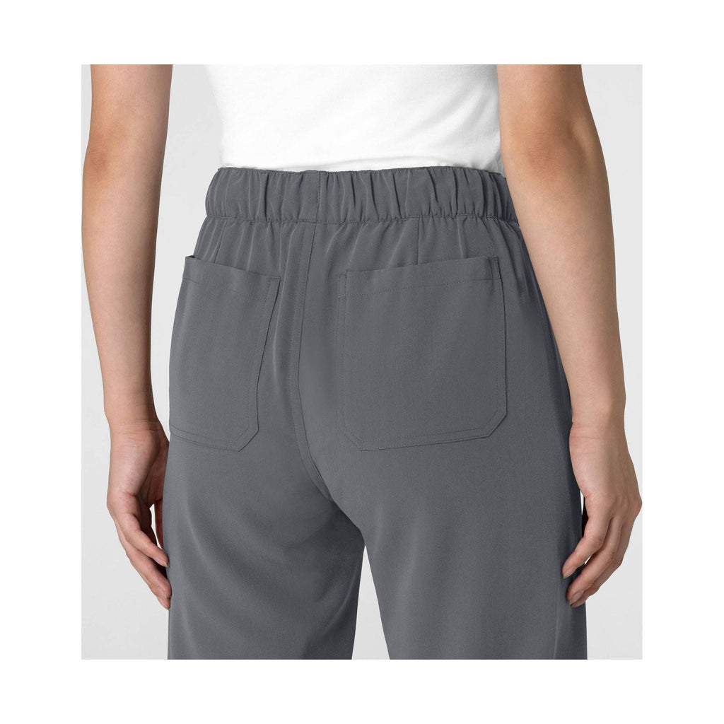 WonderWink Nova Women's Stovepipe Scrub Pant - Pewter - Lenny's Shoe & Apparel