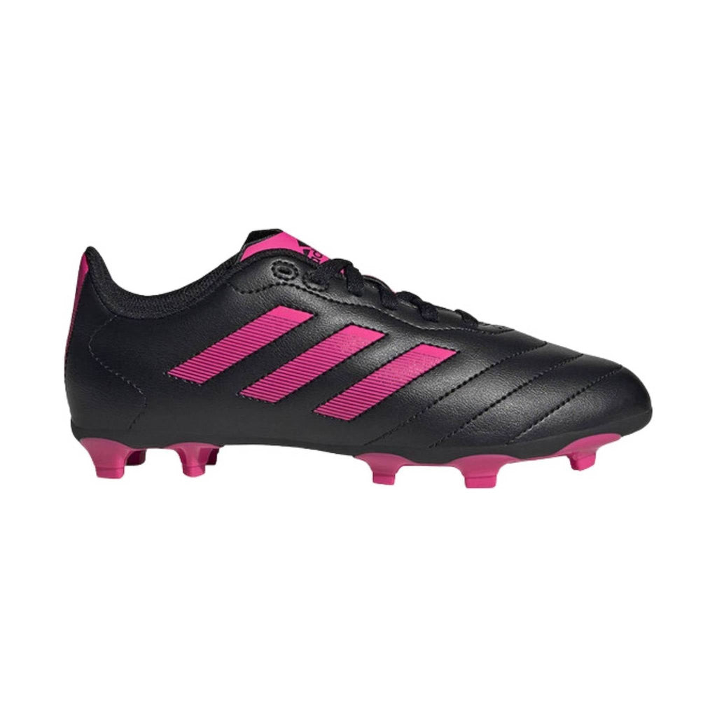 Adidas Kids' Goletto VIII FG Soccer Cleats - Black/Pink - Lenny's Shoe & Apparel