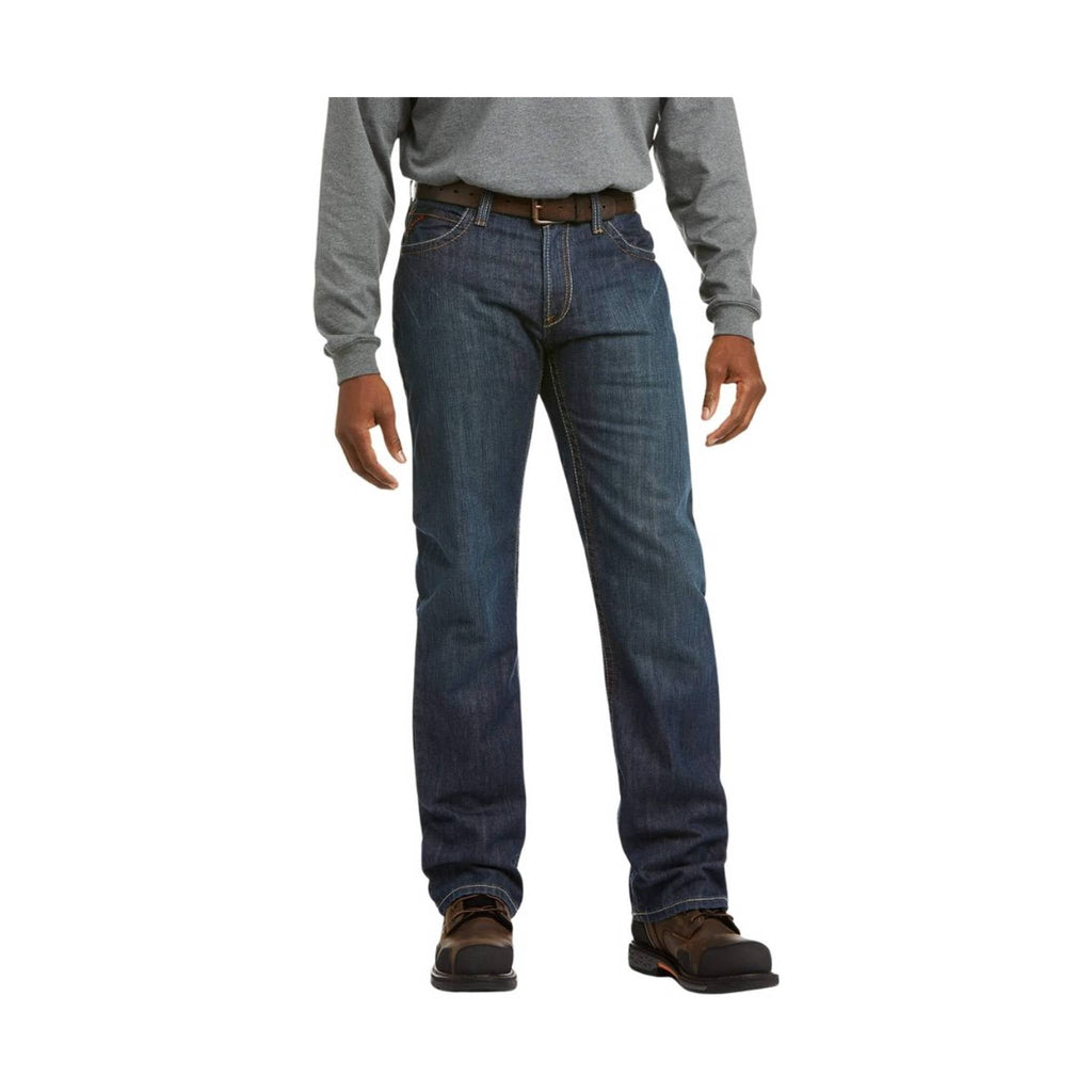 Ariat Men's Flame Resistant M4 Relaxed Basic Boot Cut Jeans - Shale - Lenny's Shoe & Apparel