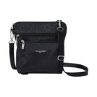 Baggallini Women's Modern Pocket CrossBody - Black Cheetah - Lenny's Shoe & Apparel