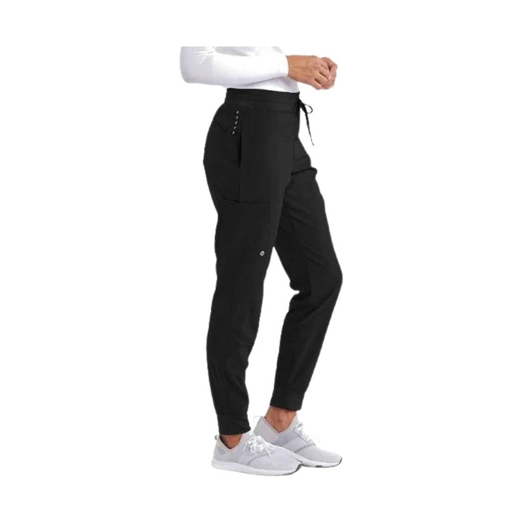 Barco Women's 3 Pocket Cargo Jogger Scrub Pant - Black - Lenny's Shoe & Apparel