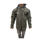 Big Bill Men's Wool Zip Hooded Jacket - Green - Lenny's Shoe & Apparel