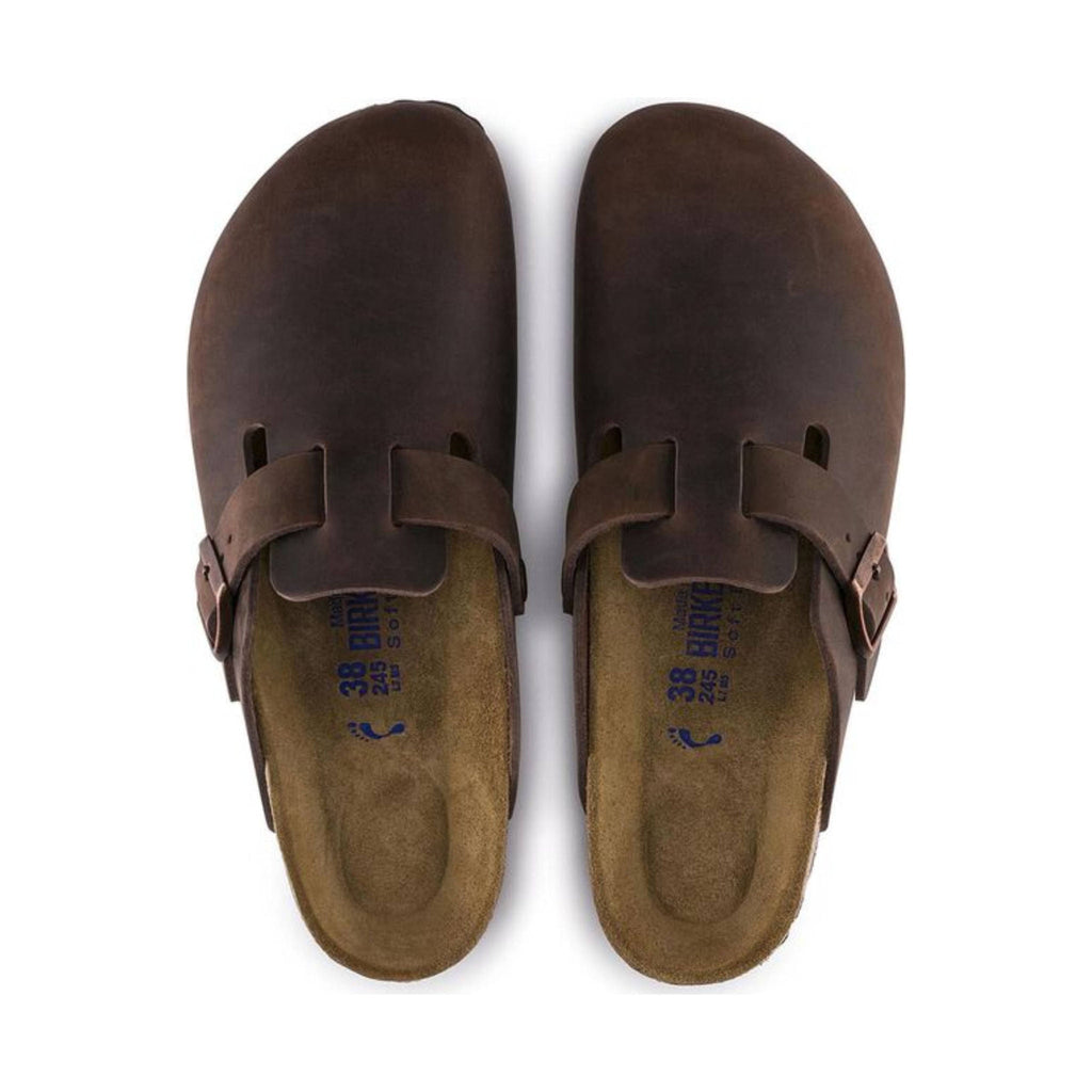 Birkenstock Boston Soft Footbed - Oiled Leather Habana - Lenny's Shoe & Apparel