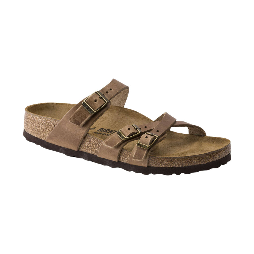 Birkenstock Franca Sandal - Oiled Leather Tobacco - Lenny's Shoe & Apparel