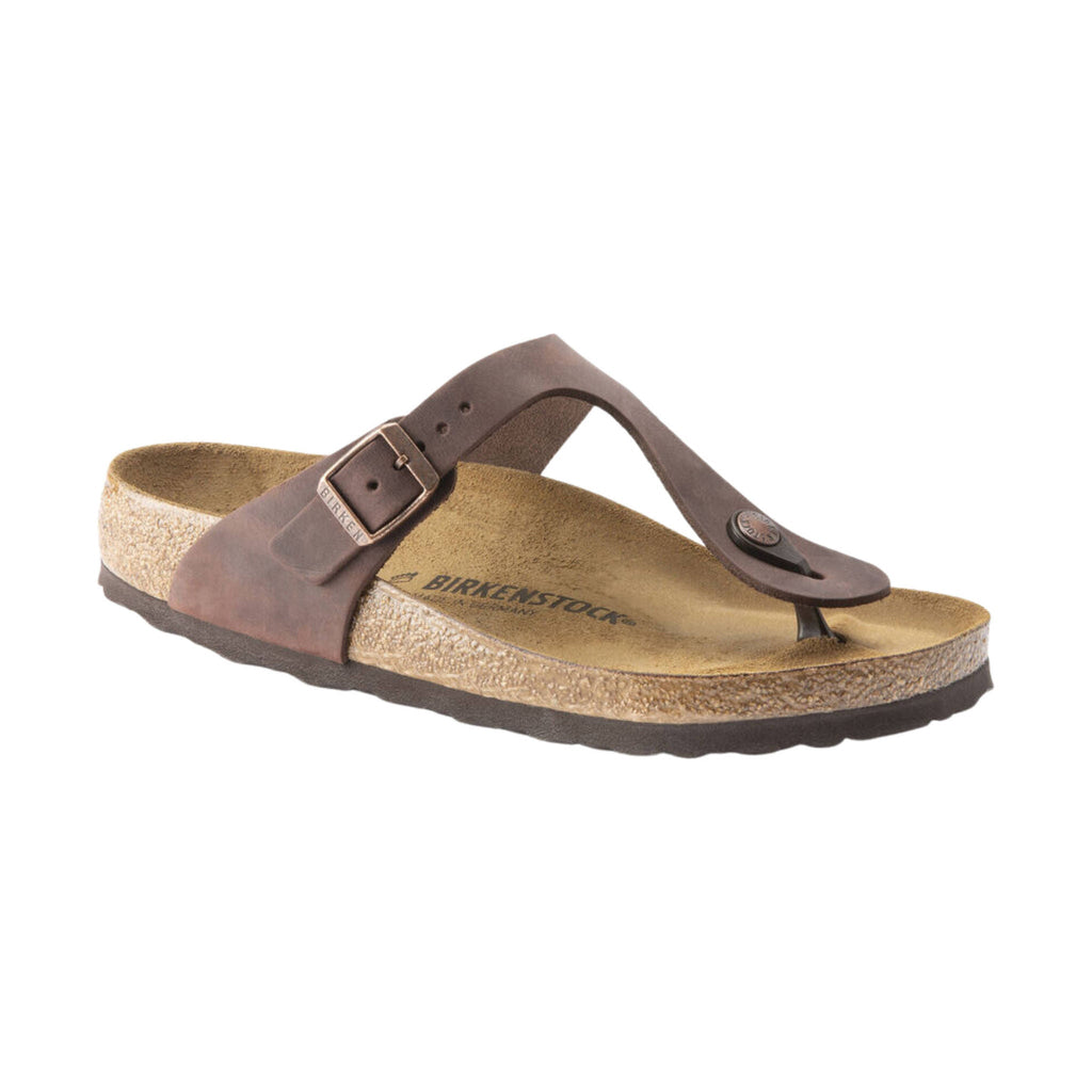 Birkenstock Gizeh Sandal - Oiled Leather Habana - Lenny's Shoe & Apparel