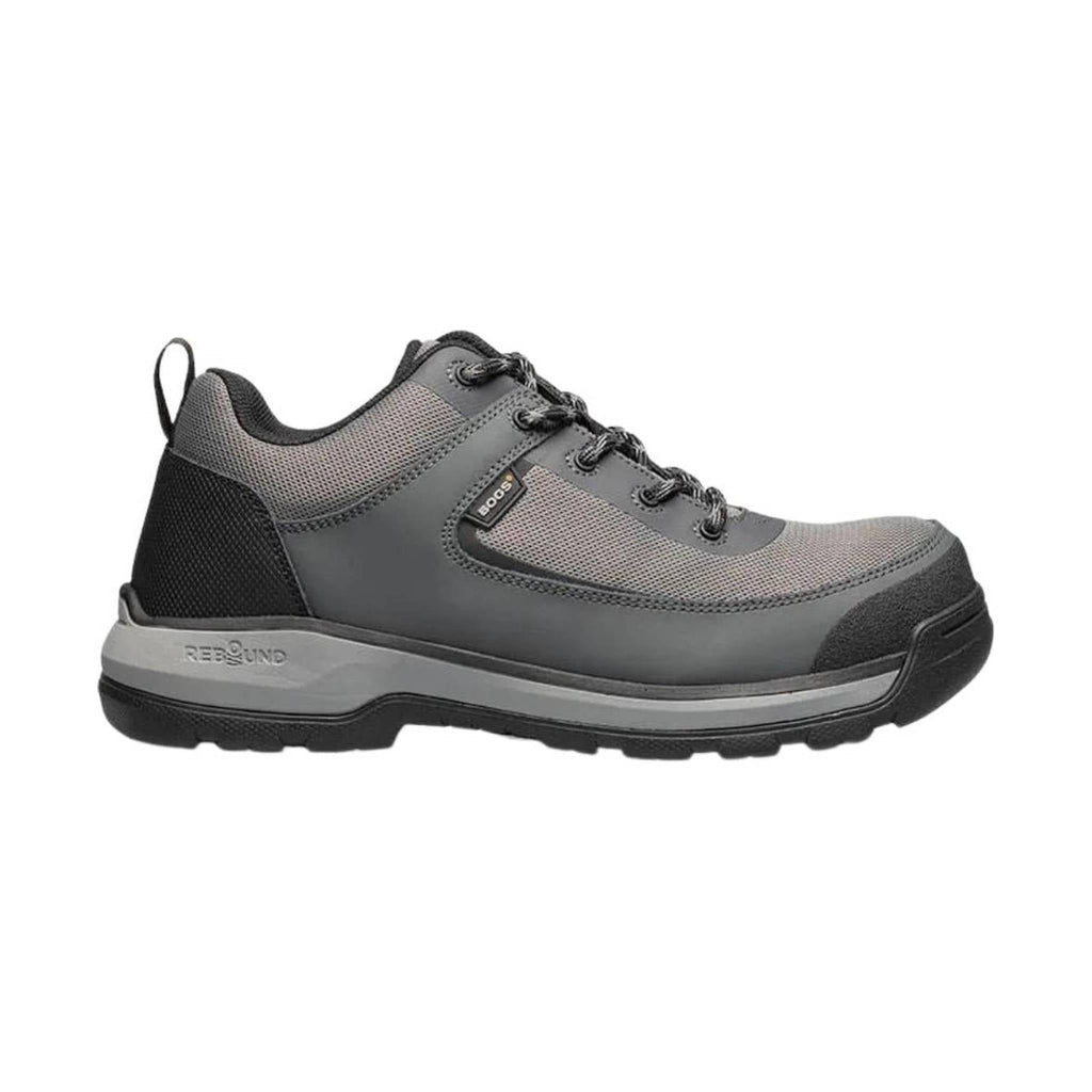 Bogs Men's Shale Low Composite Toe ESD Work Shoe - Gray - Lenny's Shoe & Apparel