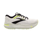 Brooks Men's Ghost Max Running Shoe - Grey/Black/Sharp Green - Lenny's Shoe & Apparel