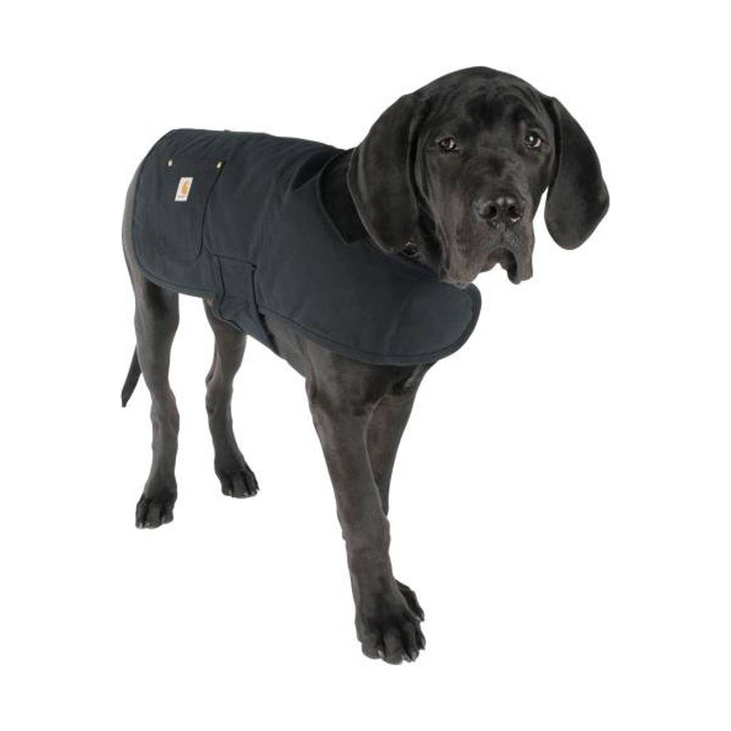 Carhartt Firm Duck Insulated Dog Chore Coat - Black - Lenny's Shoe & Apparel