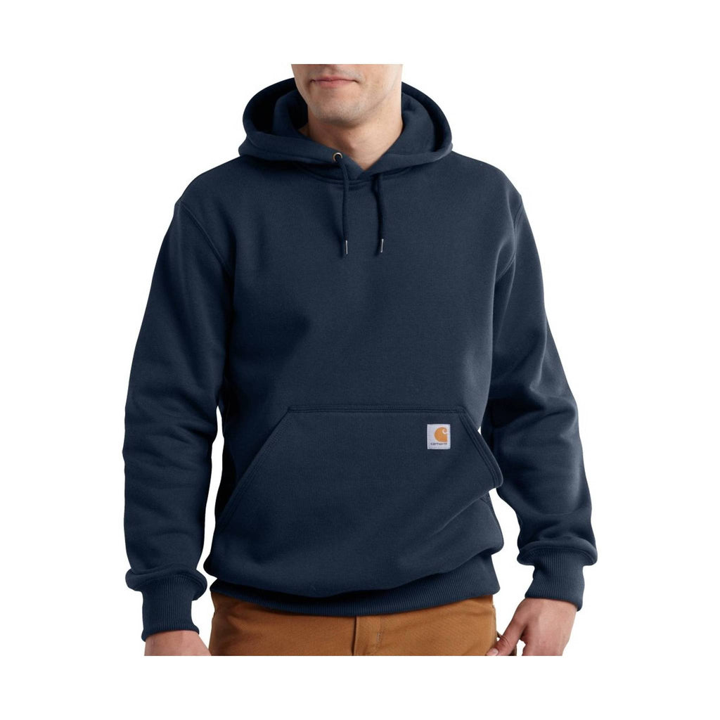 Carhartt Men's Rain Defender Loose Fit Heavyweight Sweatshirt - New Navy - Lenny's Shoe & Apparel