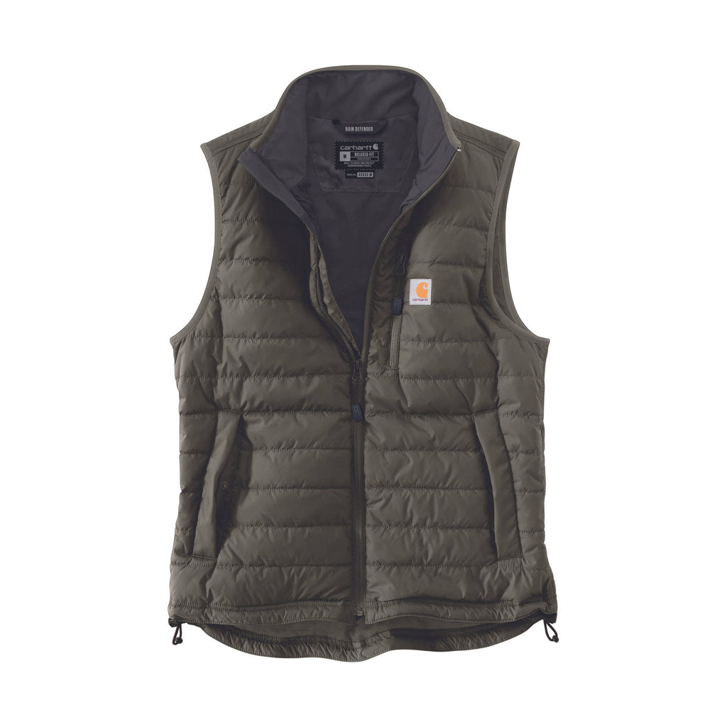 Carhartt Men's Rain Defender Relaxed Fit Lightweight Insulated Vest - Moss - Lenny's Shoe & Apparel