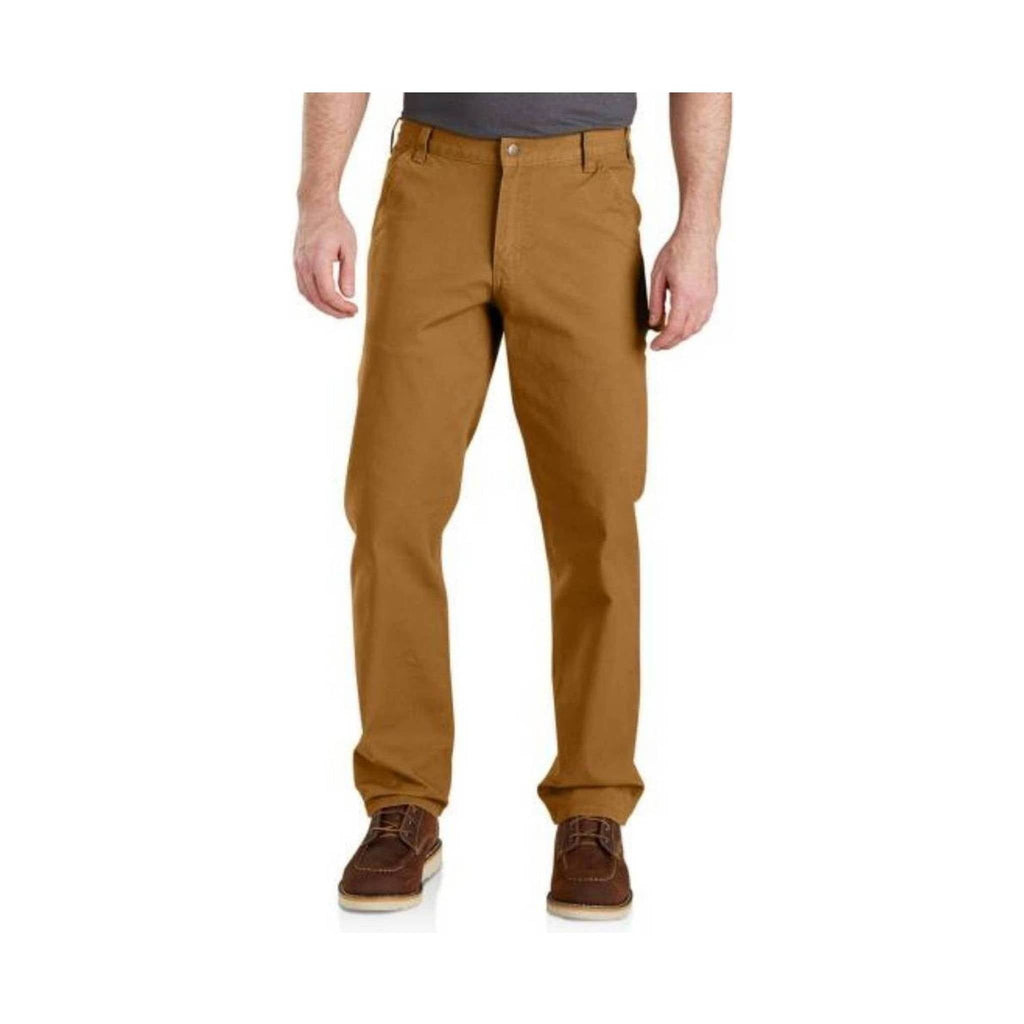 Carhartt Men's Rugged Flex® Relaxed Fit Duck Dungaree - Carhartt Brown - Lenny's Shoe & Apparel