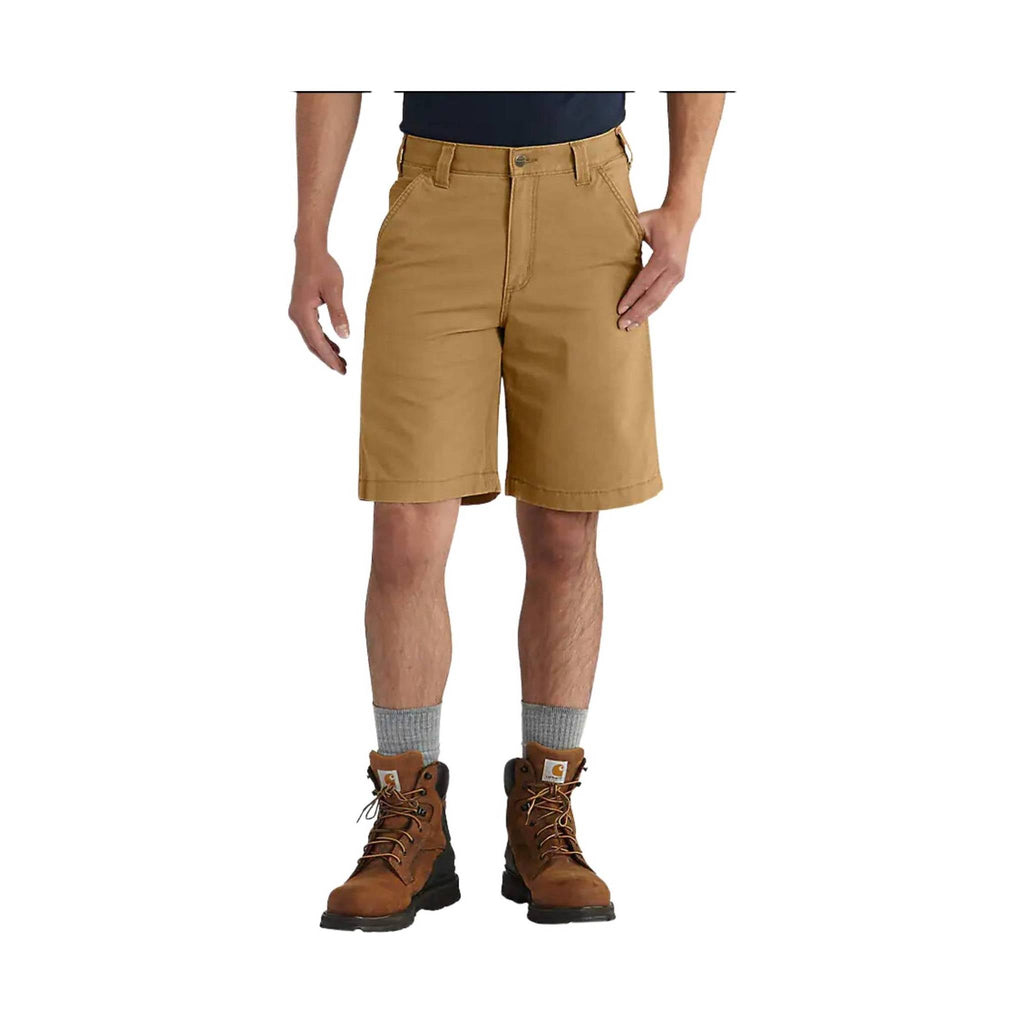 Carhartt Men's Rugged Flex Rigby Short 10" - Hickory - Lenny's Shoe & Apparel