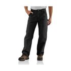 Carhartt Men's Washed Duck Work Dungaree - Black - Lenny's Shoe & Apparel