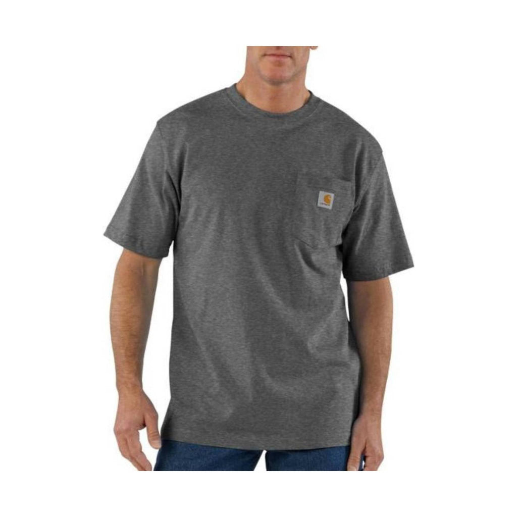 Carhartt Men's Workwear Pocket T-Shirt - Carbon Heather - Lenny's Shoe & Apparel