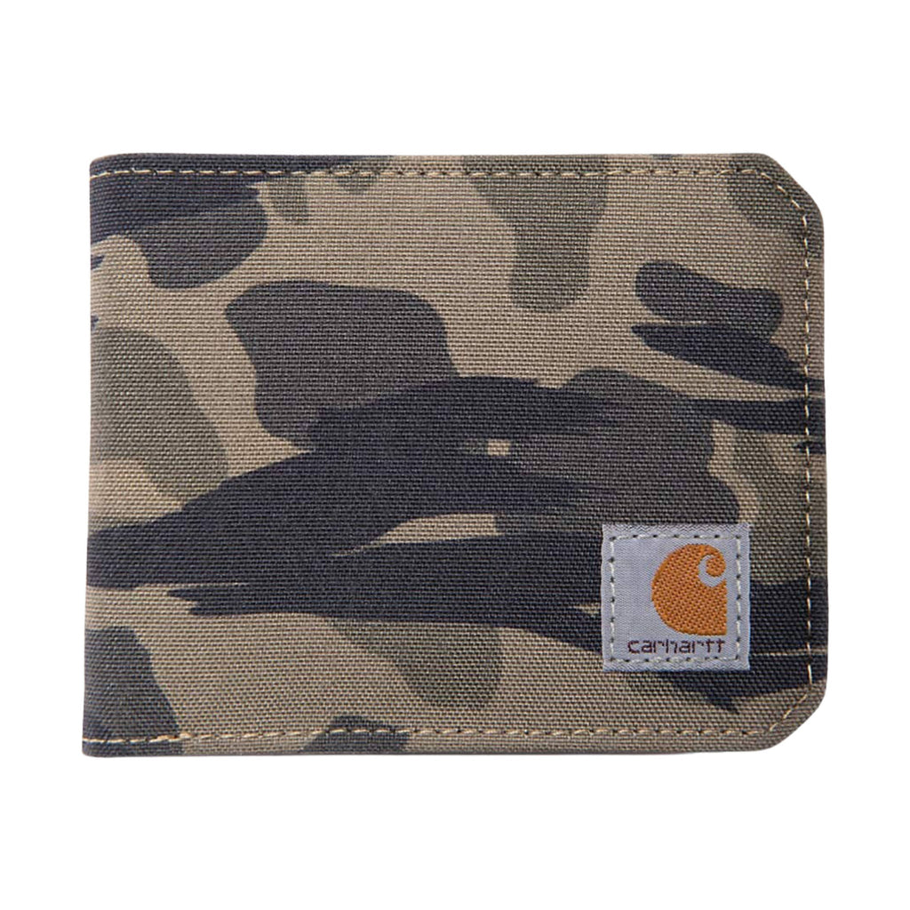 Carhartt Nylon Duck Bifold Wallet - Duck Blind Camo - Lenny's Shoe & Apparel