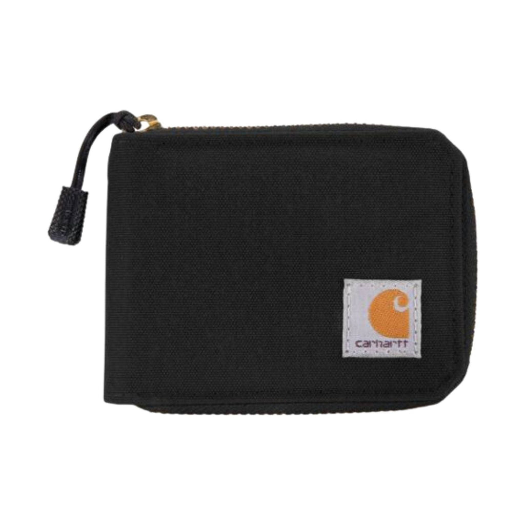 Carhartt Nylon Duck Zipper Wallet - Black - Lenny's Shoe & Apparel