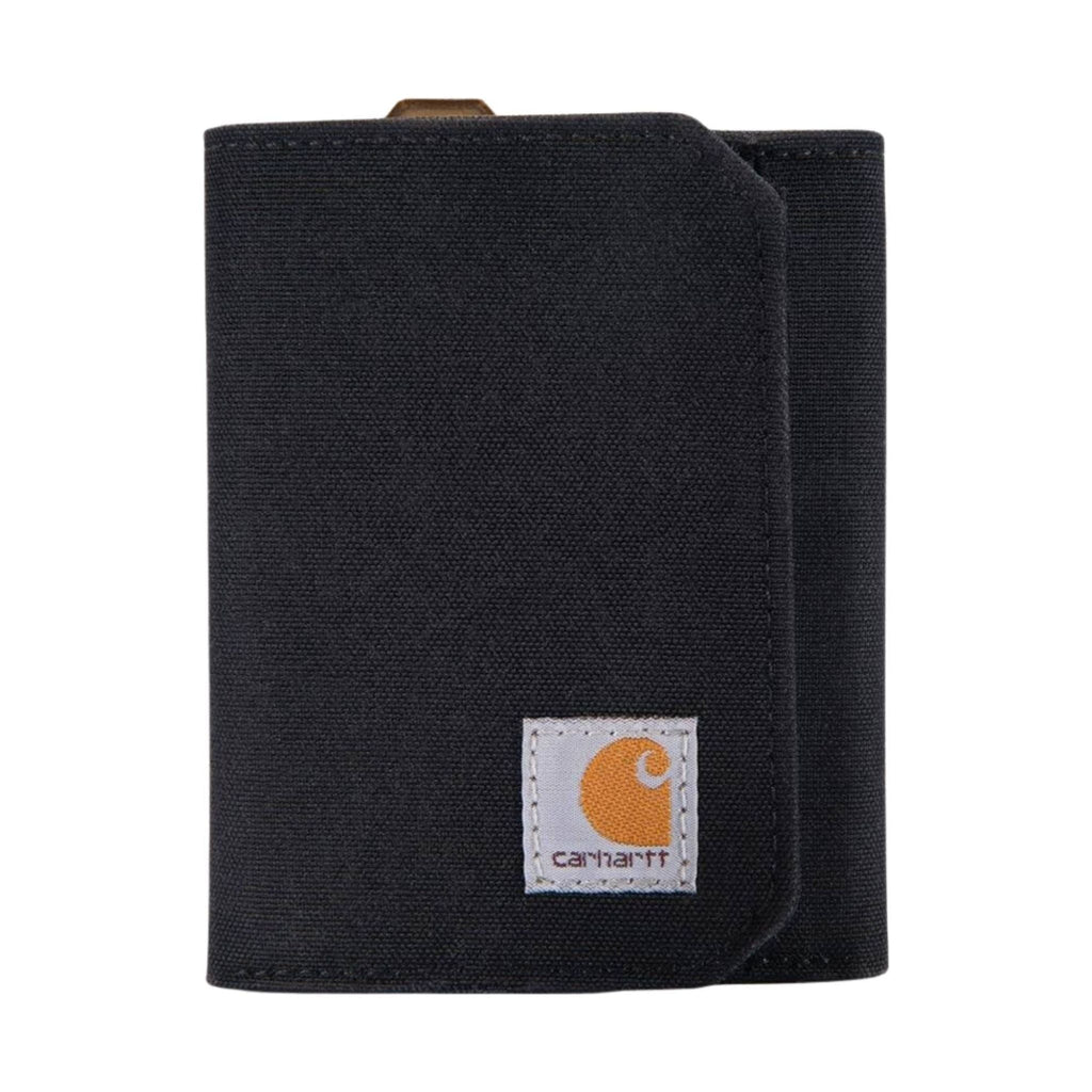 Carhartt Nylon Trifold Wallet - Black - Lenny's Shoe & Apparel