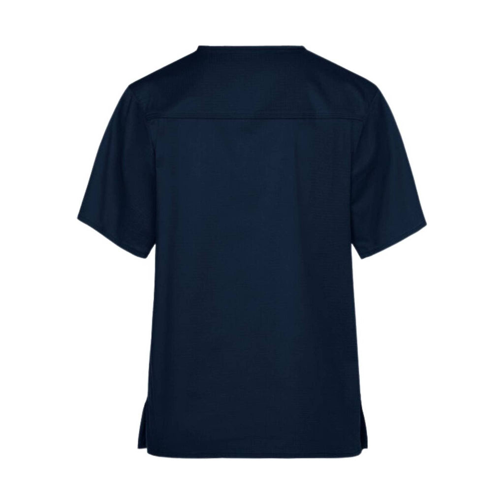 Carhartt Ripstop Rugged-Flex Men's 5-Pocket Stretch V-Neck Scrub Top - Navy - Lenny's Shoe & Apparel