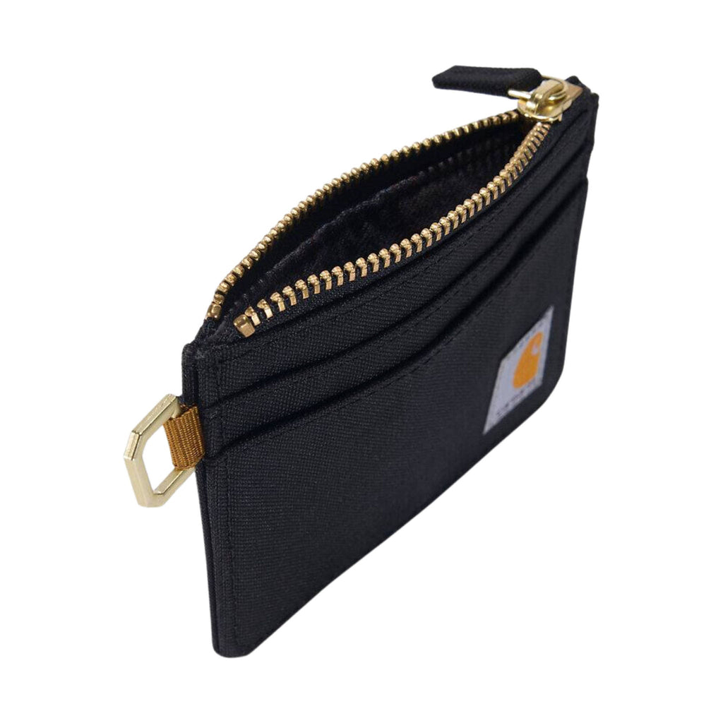 Carhartt Women's Nylon Duck Zippered Card Keeper - Black - Lenny's Shoe & Apparel