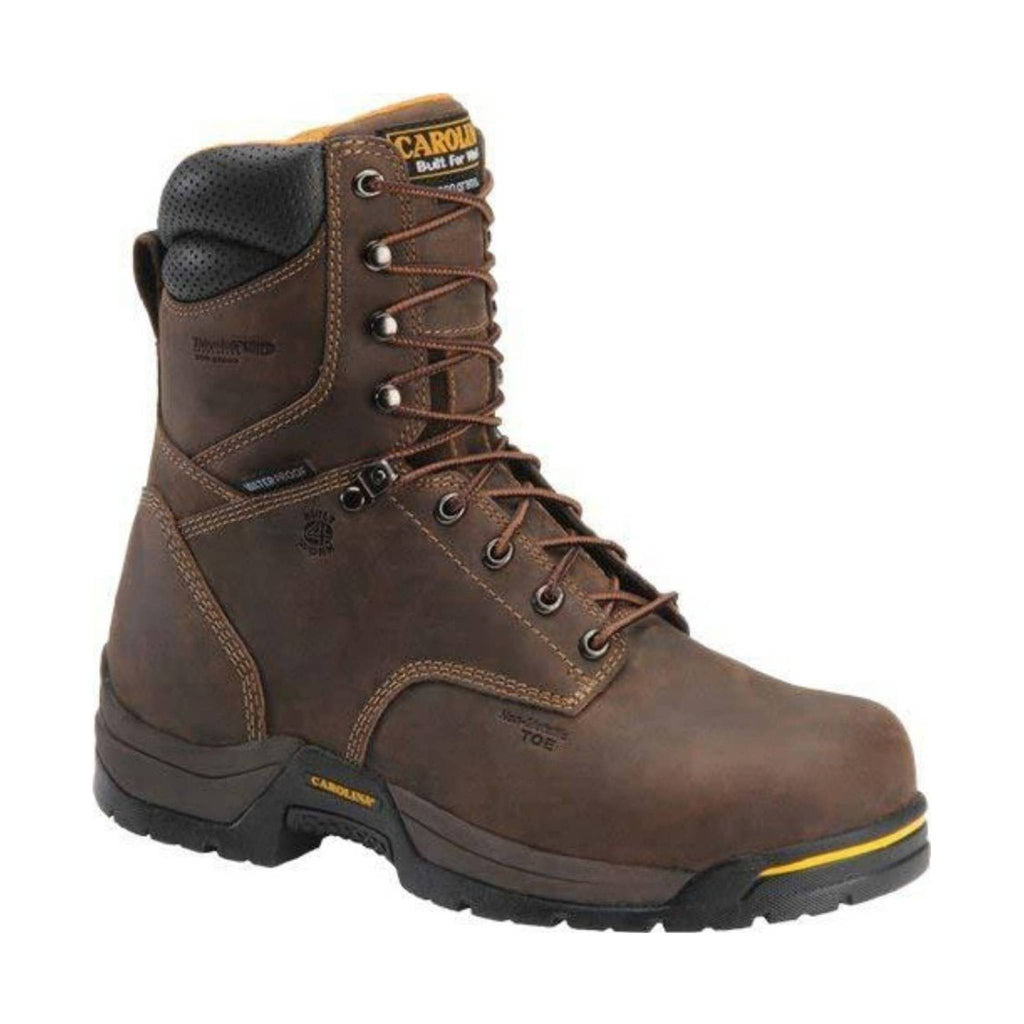 Carolina Men's Bruno Hi 8" Composite Toe Waterproof Boot - Brown - Lenny's Shoe & Apparel