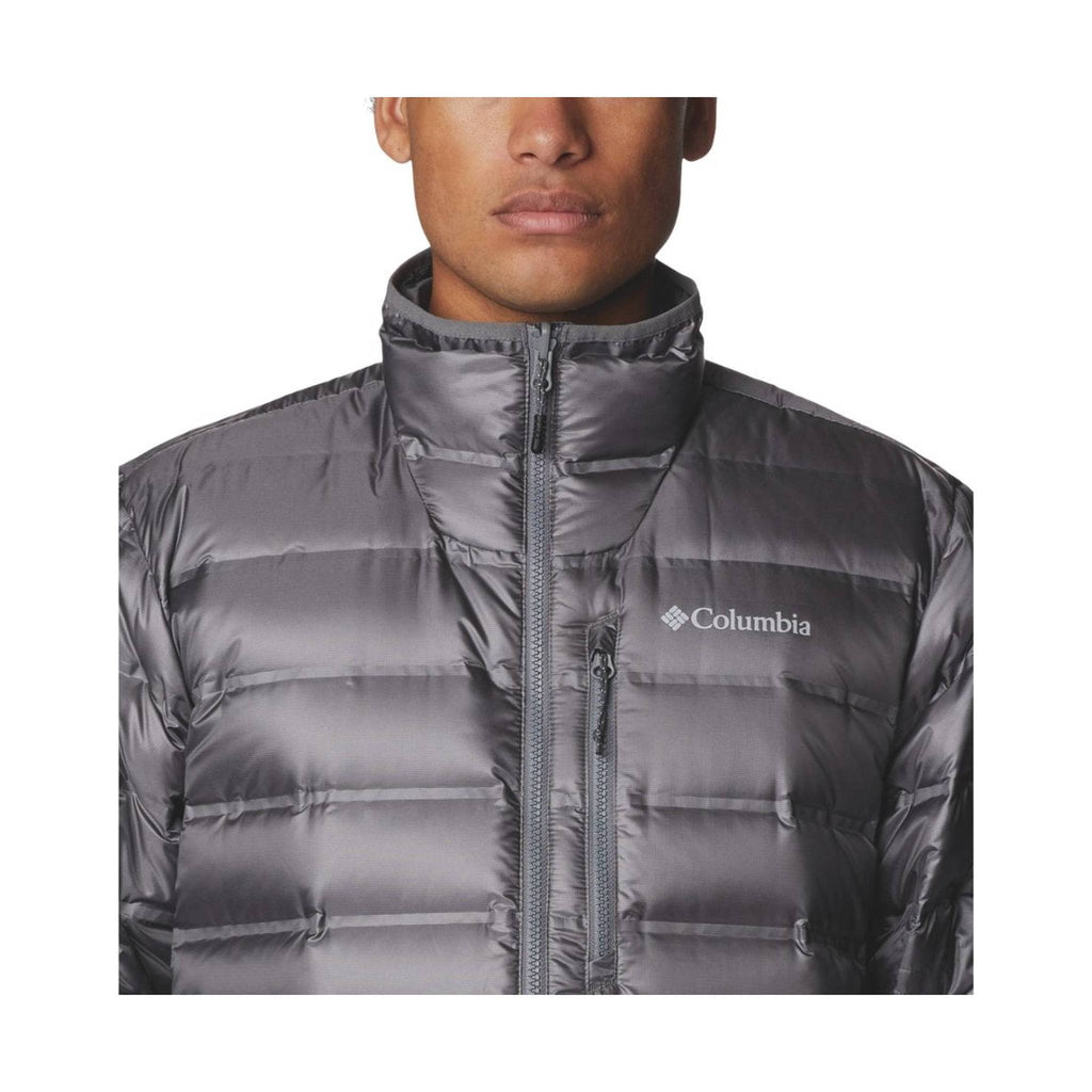 Columbia Men's Pebble Peak Down Jacket - City Grey - Lenny's Shoe & Apparel