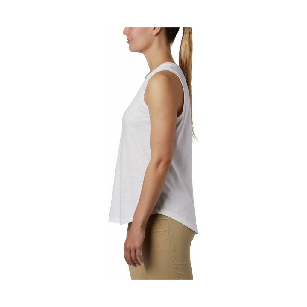 Columbia Women's Cades Cape Tank - White - Lenny's Shoe & Apparel