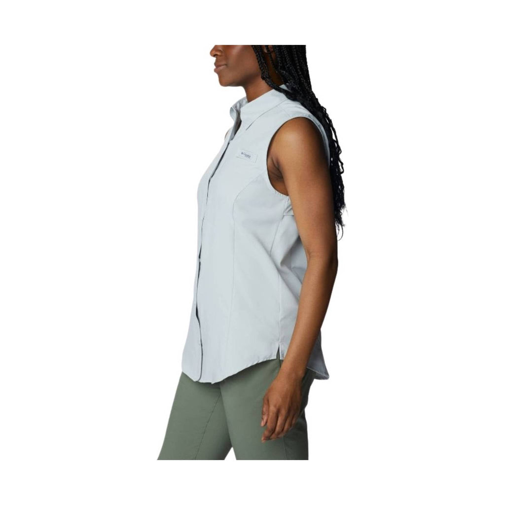 Columbia Women's PFG Tamiami Sleeveless Shirt - Cool Grey - Lenny's Shoe & Apparel