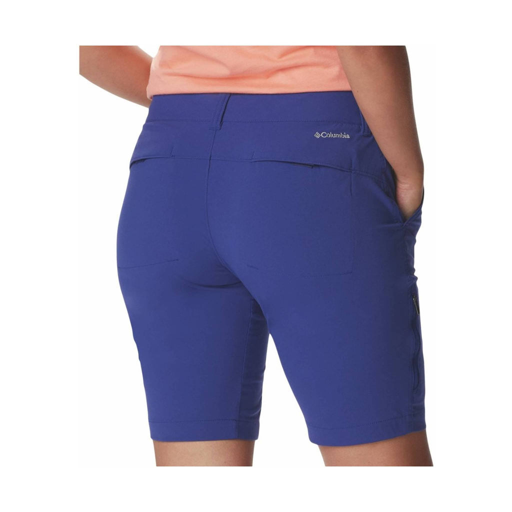 Columbia Women's Saturday Trail Long Short - Dark Sapphire - Lenny's Shoe & Apparel