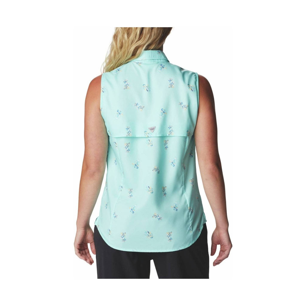 Columbia Women's Super Tamiami Sleeveless - Gulf Stream Bouquet Foray - Lenny's Shoe & Apparel