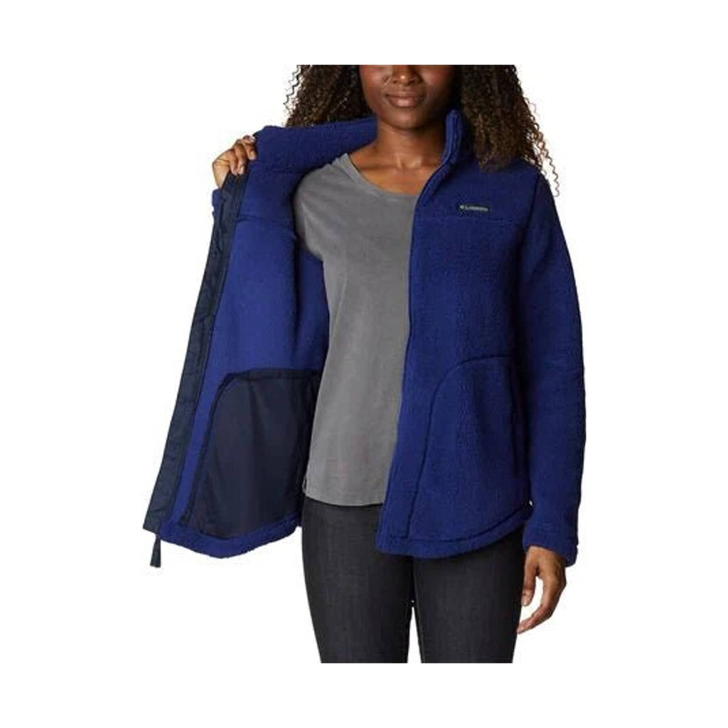 Columbia Women's West Bend Full Zip - Dark Sapphire - Lenny's Shoe & Apparel