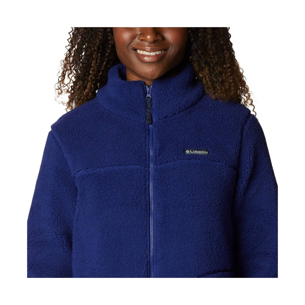 Columbia Women's West Bend Full Zip - Dark Sapphire - Lenny's Shoe & Apparel