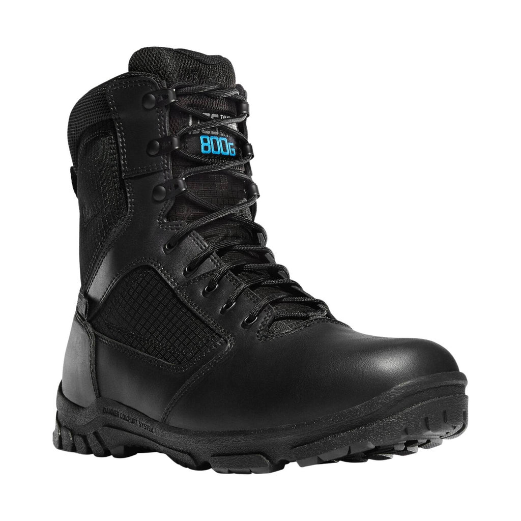 Danner Men's Lookout 8 Inch Insulated 800G Work Boot - Black - Lenny's Shoe & Apparel