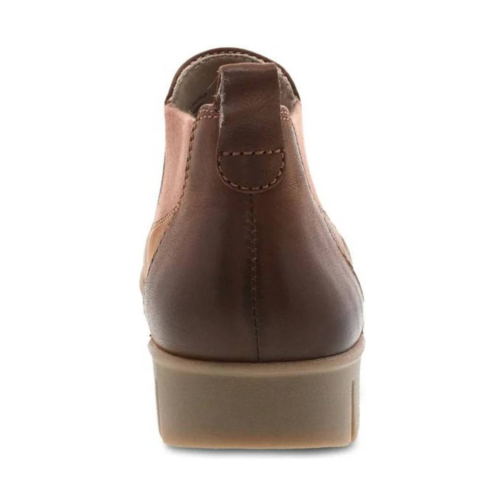 Dansko Women's Louisa Bootie - Brown Burnished Calf - Lenny's Shoe & Apparel