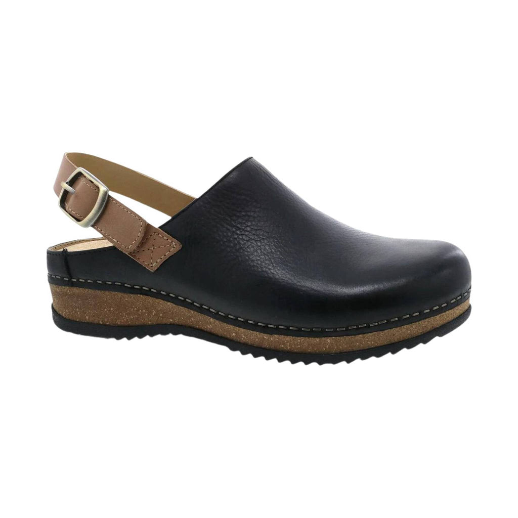 Dansko Women's Marrin Shoe - Black Waxy Milled - Lenny's Shoe & Apparel