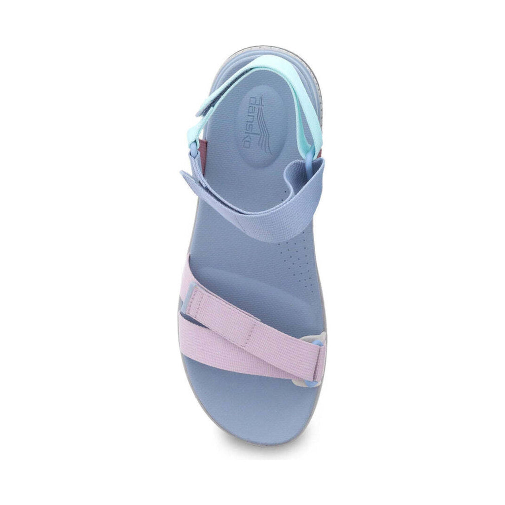 Dansko Women's Racquel Sandal - Sky Multi Webbing - Lenny's Shoe & Apparel