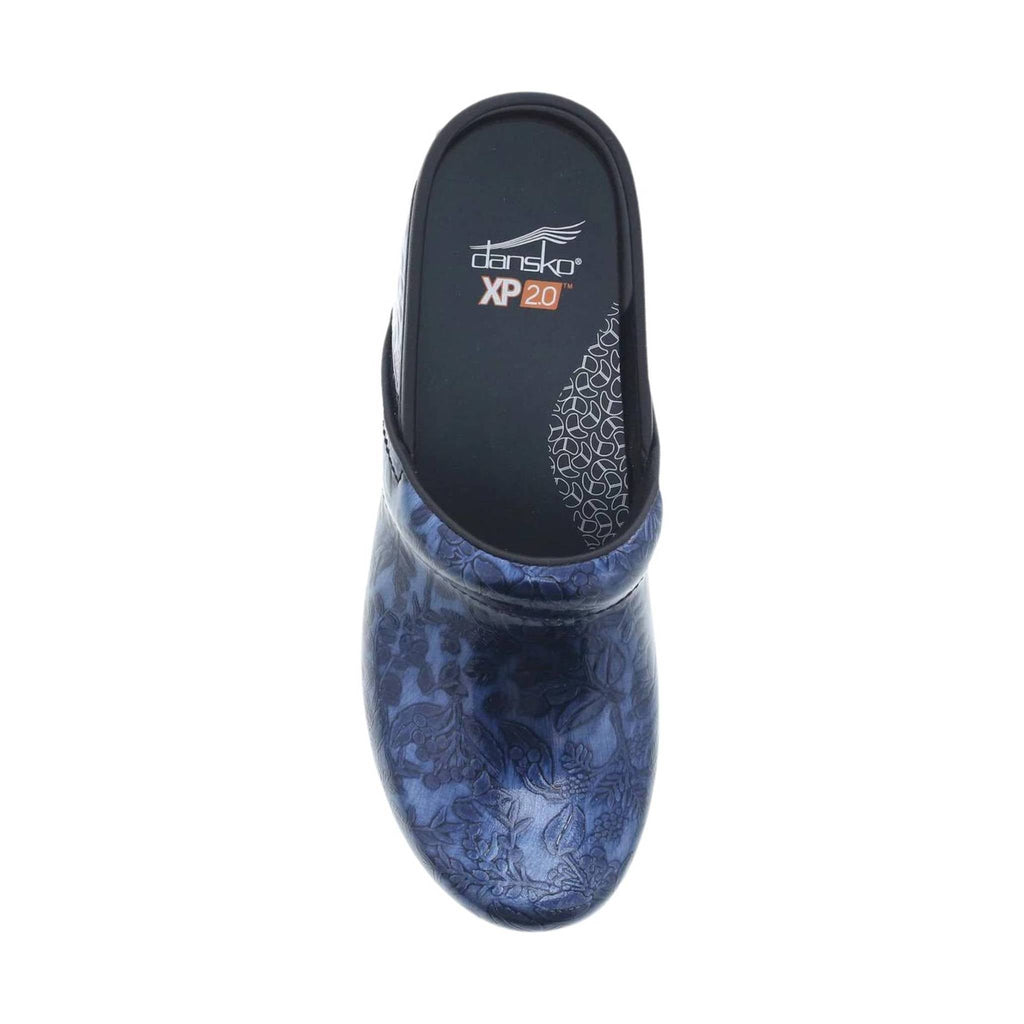 Dansko Women's XP 2.0 - Navy Embossed Patent - Lenny's Shoe & Apparel