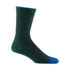 Darn Tough Vermont Men's Solid Crew Lightweight Lifestyle Sock - Bottle - Lenny's Shoe & Apparel