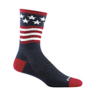 Darn Tough Vermont Men's Ultra-Lightweight Running Patriot Micro Crew Sock - Stars and Stripes - Lenny's Shoe & Apparel