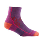 Darn Tough Vermont Women's Hiker Quarter Midweight Sock - Berry - Lenny's Shoe & Apparel