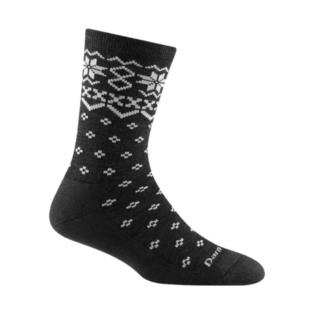 Darn Tough Vermont Women's Shetland Crew Lightweight Lifestyle Sock - Charcoal - Lenny's Shoe & Apparel