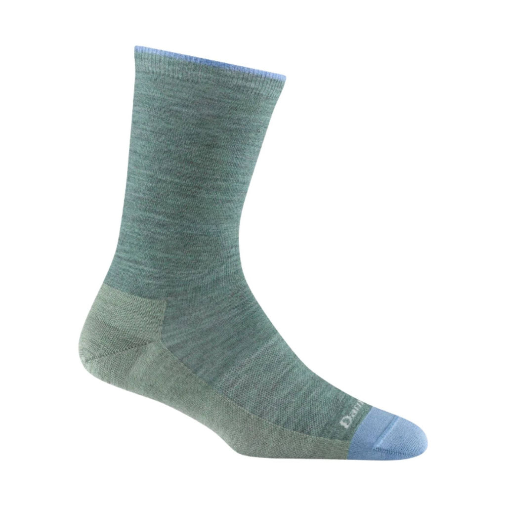 Darn Tough Vermont Women's Solid Basic Crew Lightweight Lifestyle Sock - Seafoam - Lenny's Shoe & Apparel