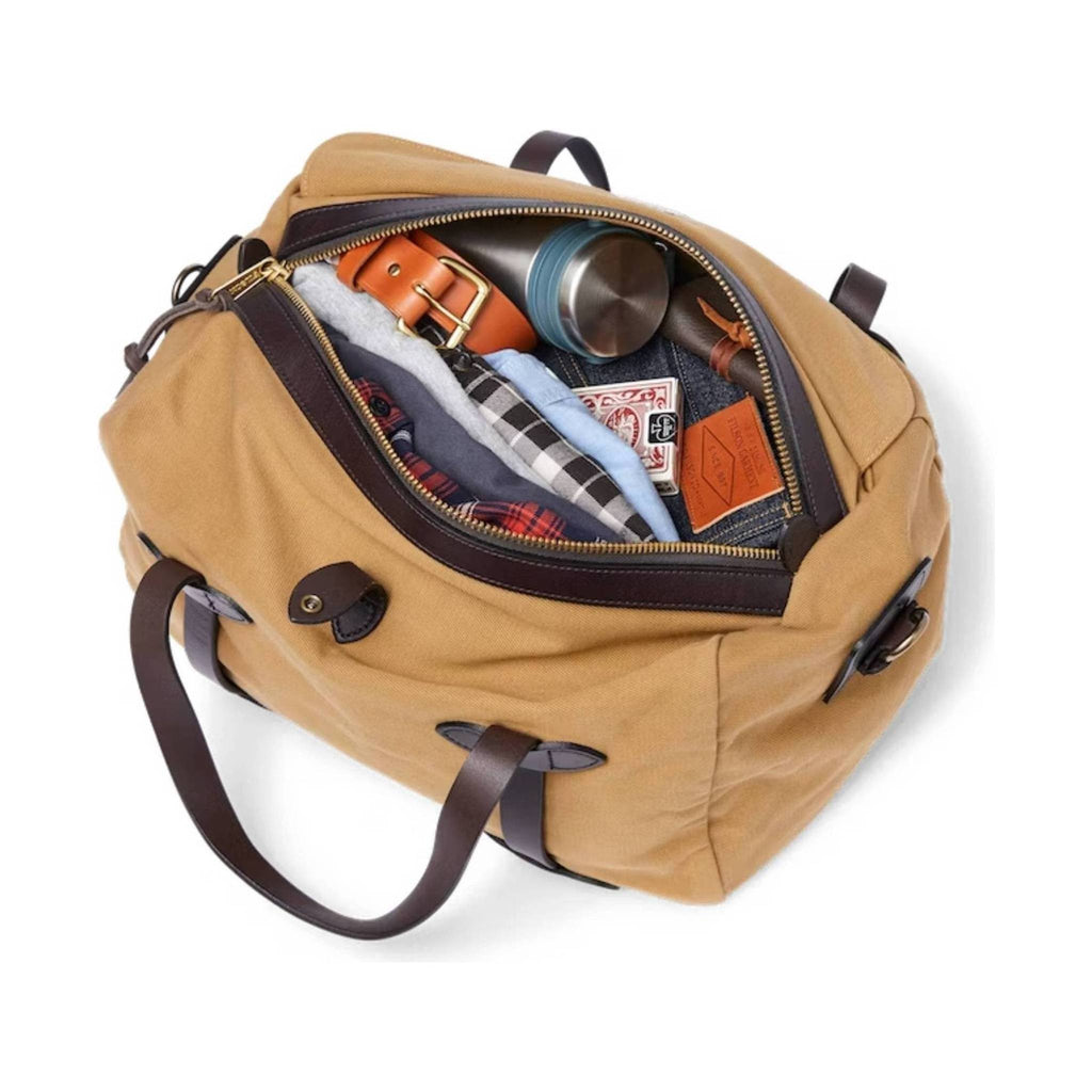 Filson Small Duffle Bag - Tan - Lenny's Shoe & Apparel