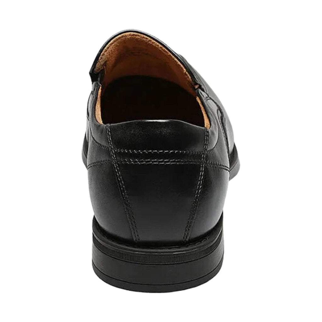 Florsheim Men's Midtown Bike Toe Slip On Shoe - Black - Lenny's Shoe & Apparel