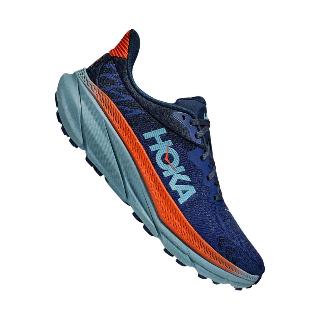 HOKA Men's Challenger 7 - Bellwether Blue/Stone Blue - Lenny's Shoe & Apparel