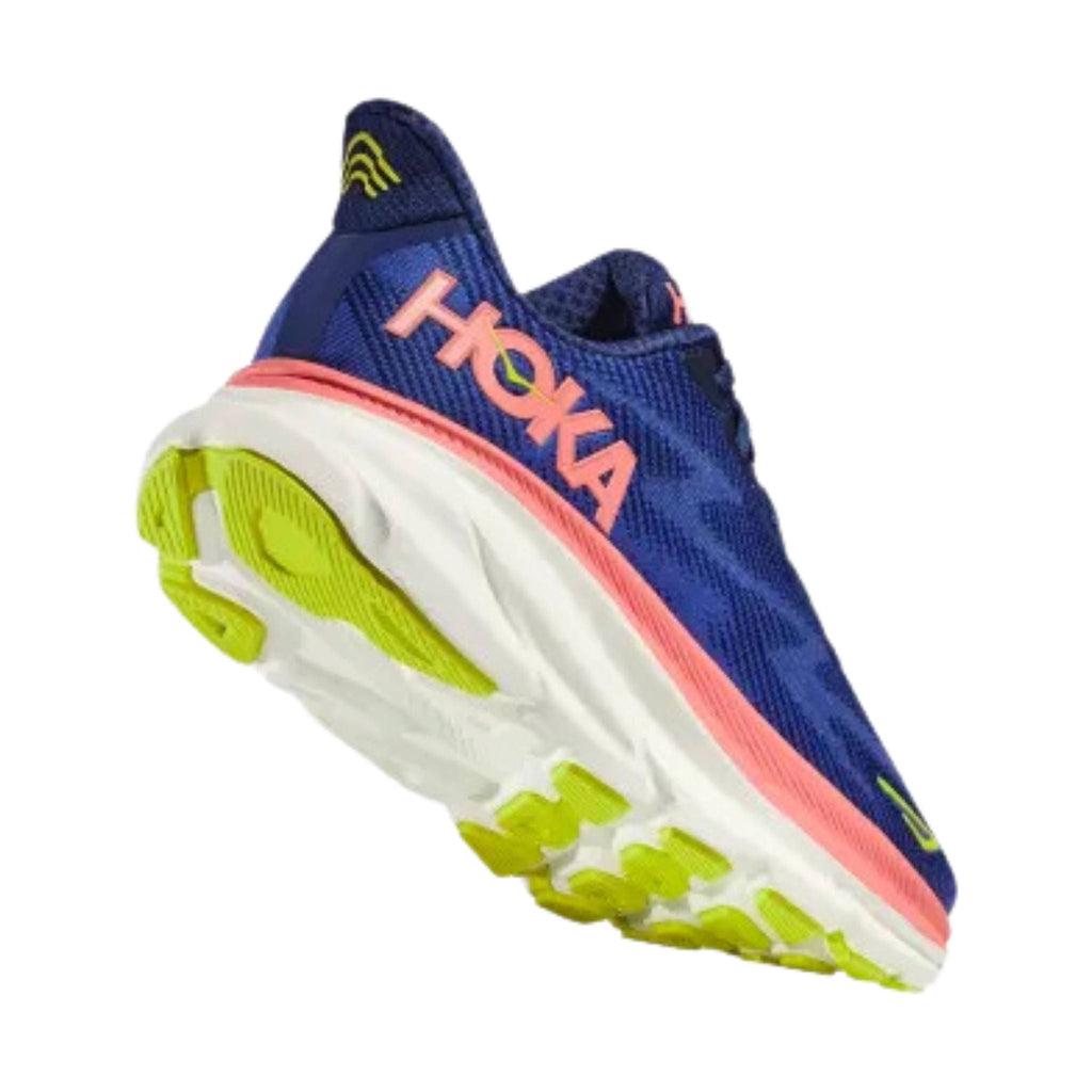 HOKA Women's Clifton 9 - Evening Sky/Coral - Lenny's Shoe & Apparel