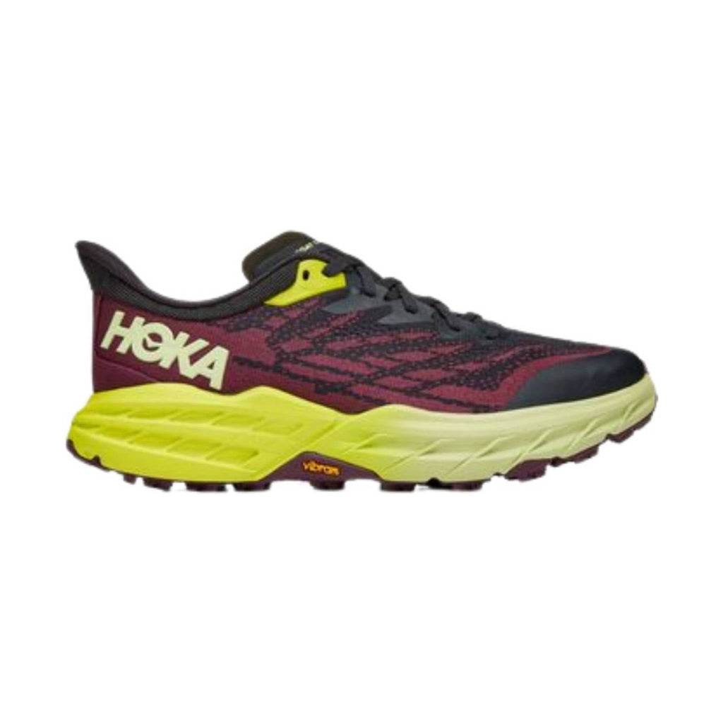 HOKA Women's Speedgoat 5 - Blue Graphite / Evening Primrose - Lenny's Shoe & Apparel