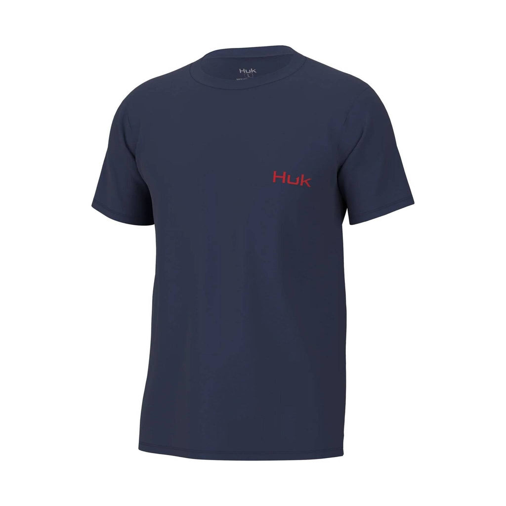 Huk Men's KC Flag Fish Tee - Navel Academy - Lenny's Shoe & Apparel