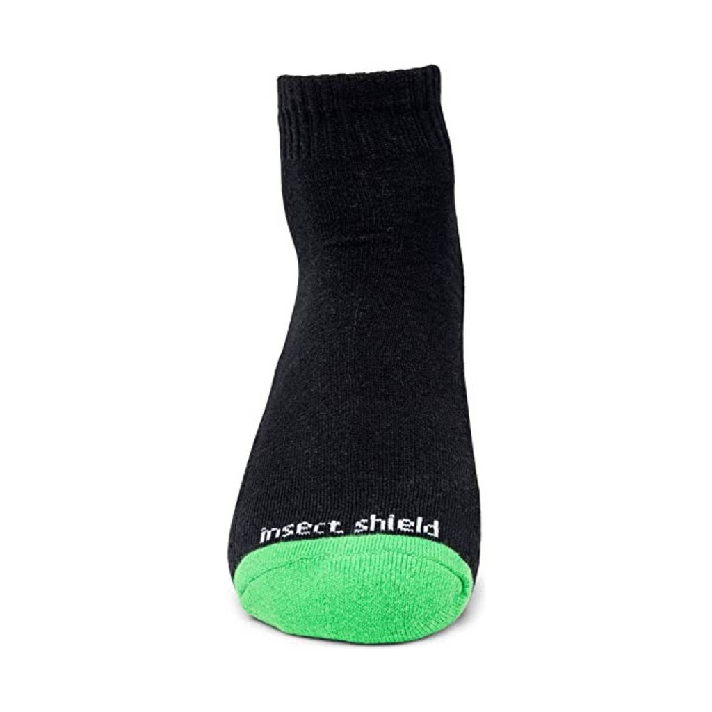 Insect Shield Golf Sport Ankle Sock - Black - Lenny's Shoe & Apparel