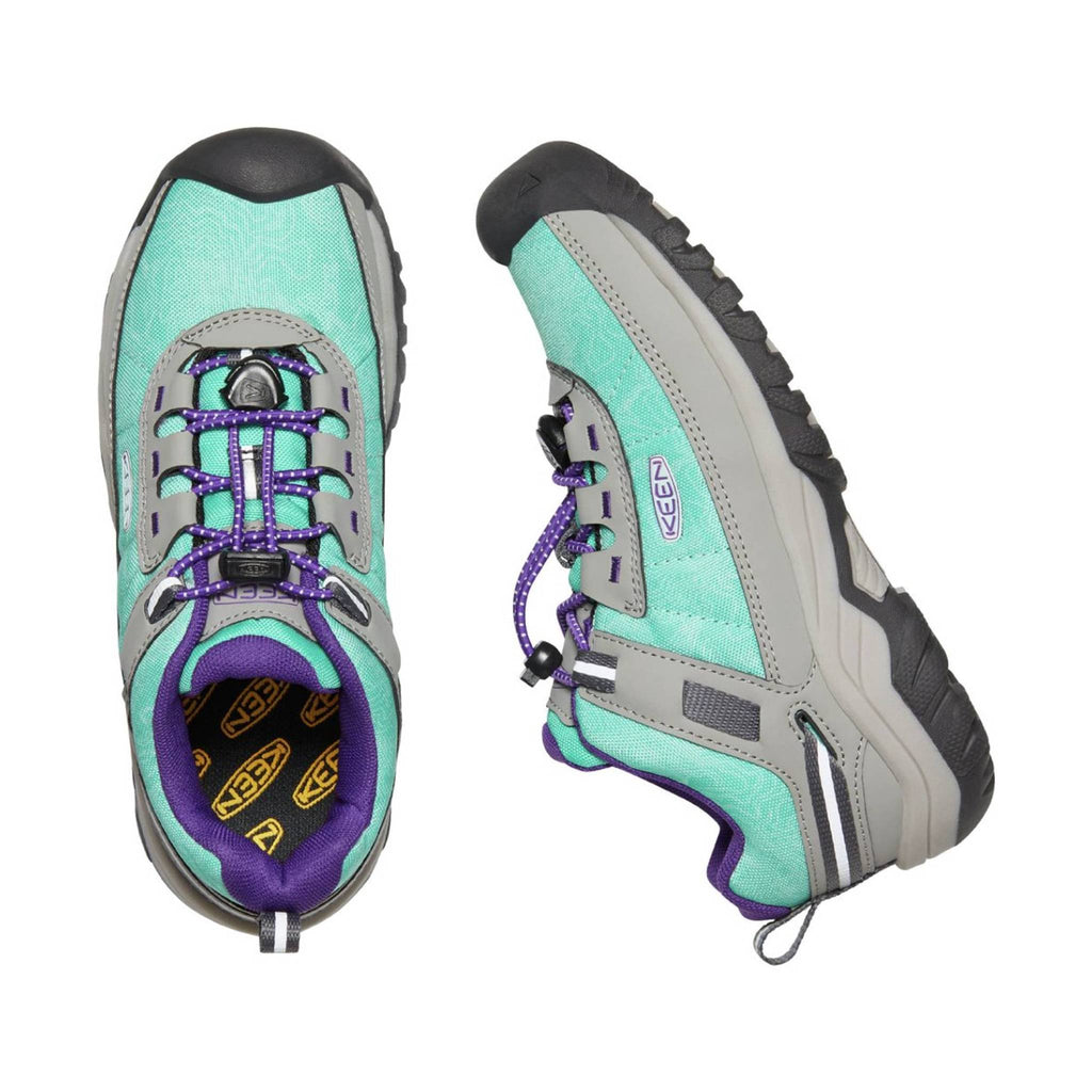 KEEN Big Kids' Targhee Sport Vent - Waterfall/Vapor - Lenny's Shoe & Apparel