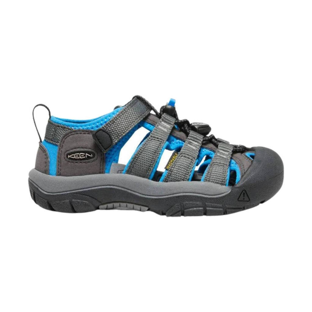 KEEN Little Kids' Newport H2 - Magnet/Brilliant Blue - Lenny's Shoe & Apparel